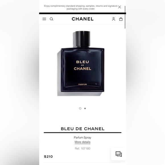 CHANEL Other - CHANEL Bleu de Chanel Fragrance in Black